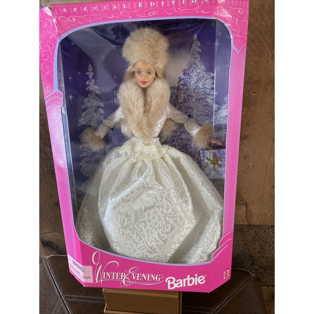 Winter Evening Barbie Snowflake Doll Special Edition 1998 Mattel 19218 Vintage